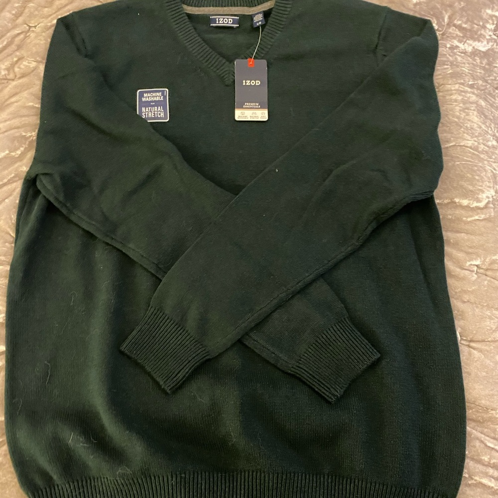 COPY - Izod Green Sweater
